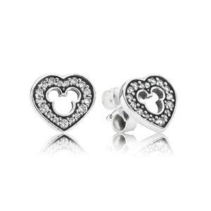 Pandora Disney Mickey Mouse Silhouette CZ …